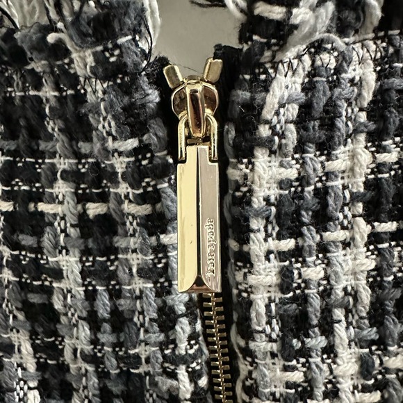 kate spade NY Women’s Flutter Sleeve Tweed Shift Dress, B… - Picture 9 of 10